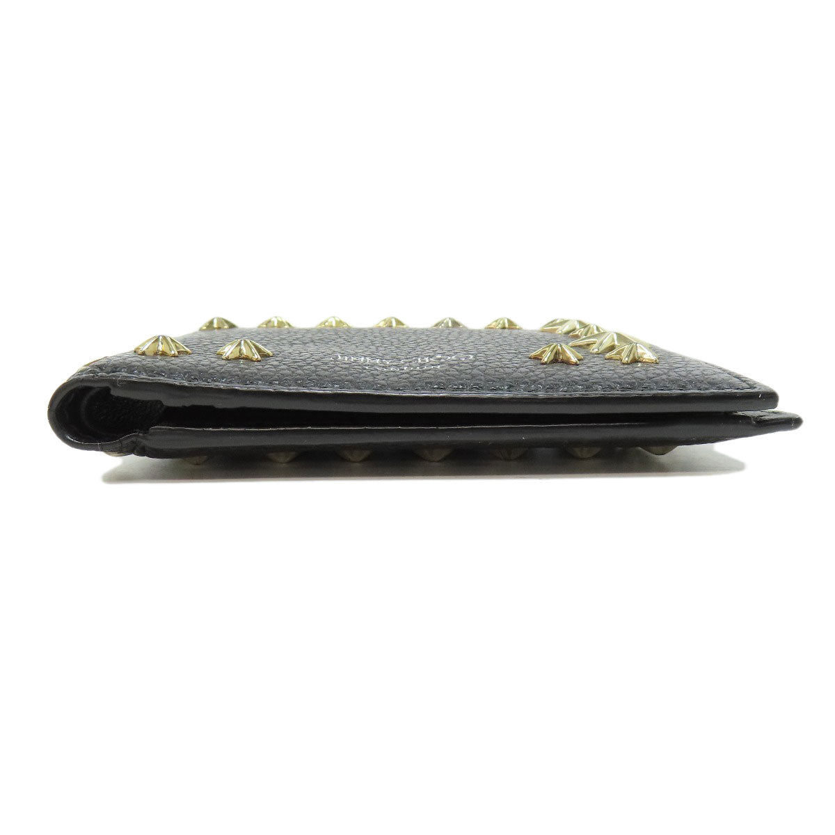 Jimmy Choo ジミーチュウ スターモチーフ 二つ折り財布（小銭入れあり） レザー レディース 中古