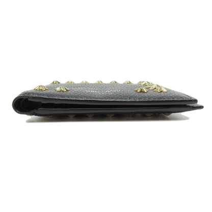 Jimmy Choo ジミーチュウ スターモチーフ 二つ折り財布（小銭入れあり） レザー レディース 中古