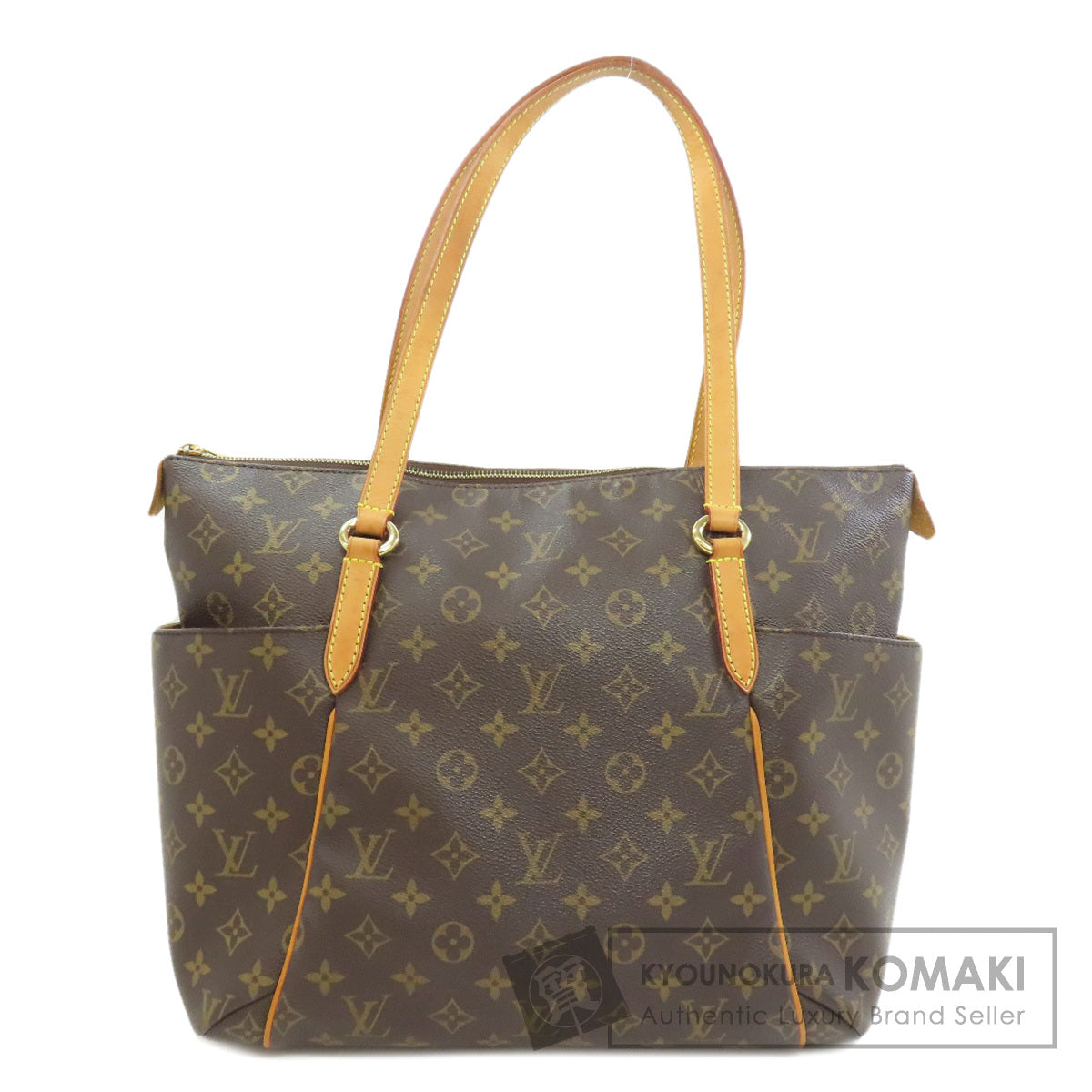 LOUIS VUITTON ルイヴィトン M41015 トータリーMM トートバッグ モノグラムキャンバス レディース 中古