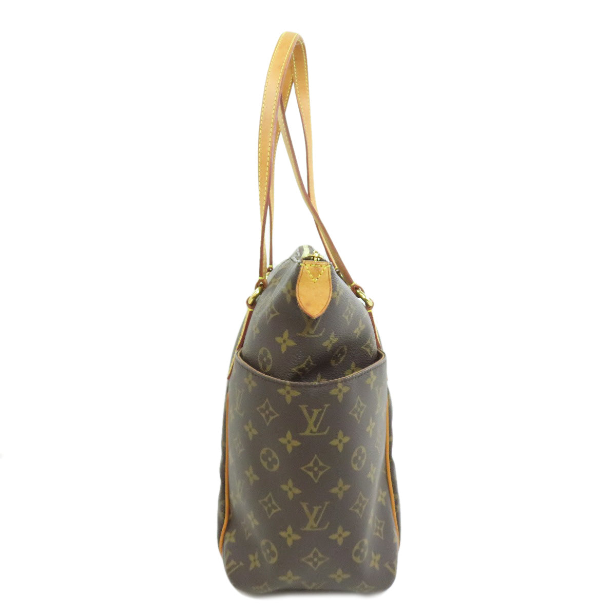 LOUIS VUITTON ルイヴィトン M41015 トータリーMM トートバッグ モノグラムキャンバス レディース 中古