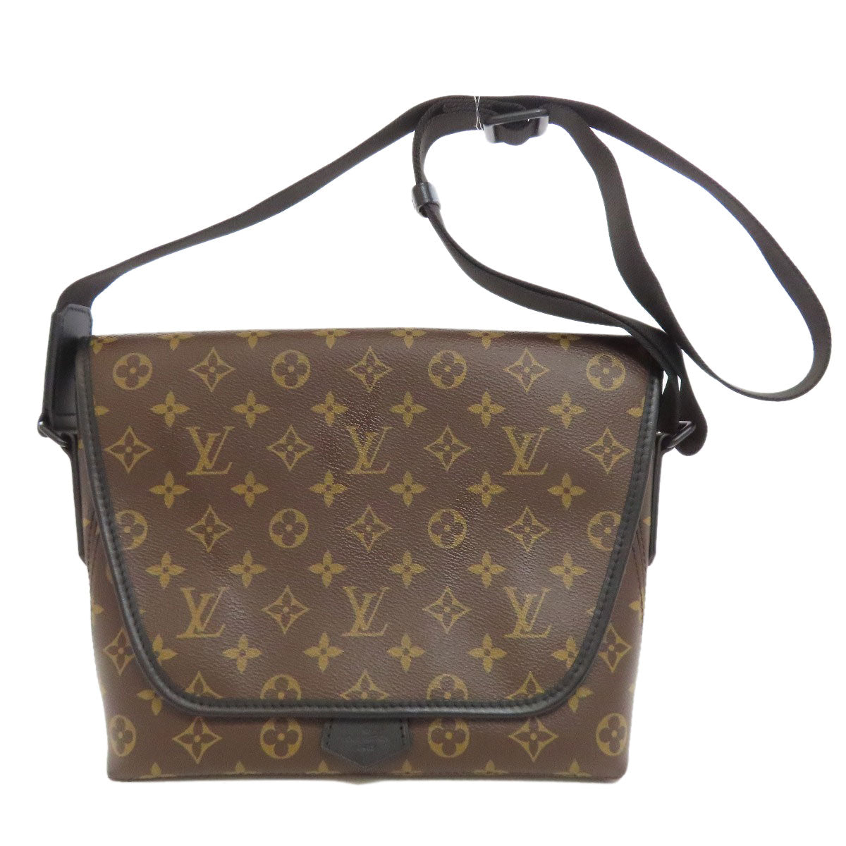 LOUIS VUITTON ルイヴィトン M45557 マグネティック メッセンジャー ショルダーバッグ モノグラムマカサー レディース 中古