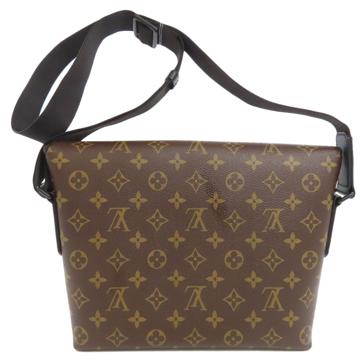 LOUIS VUITTON ルイヴィトン M45557 マグネティック メッセンジャー ショルダーバッグ モノグラムマカサー レディース 中古