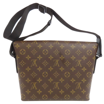 LOUIS VUITTON ルイヴィトン M45557 マグネティック メッセンジャー ショルダーバッグ モノグラムマカサー レディース 中古