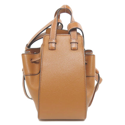 LOEWE ロエベ ハンモック ミニ 2WAY ハンドバッグ カーフ レディース 中古