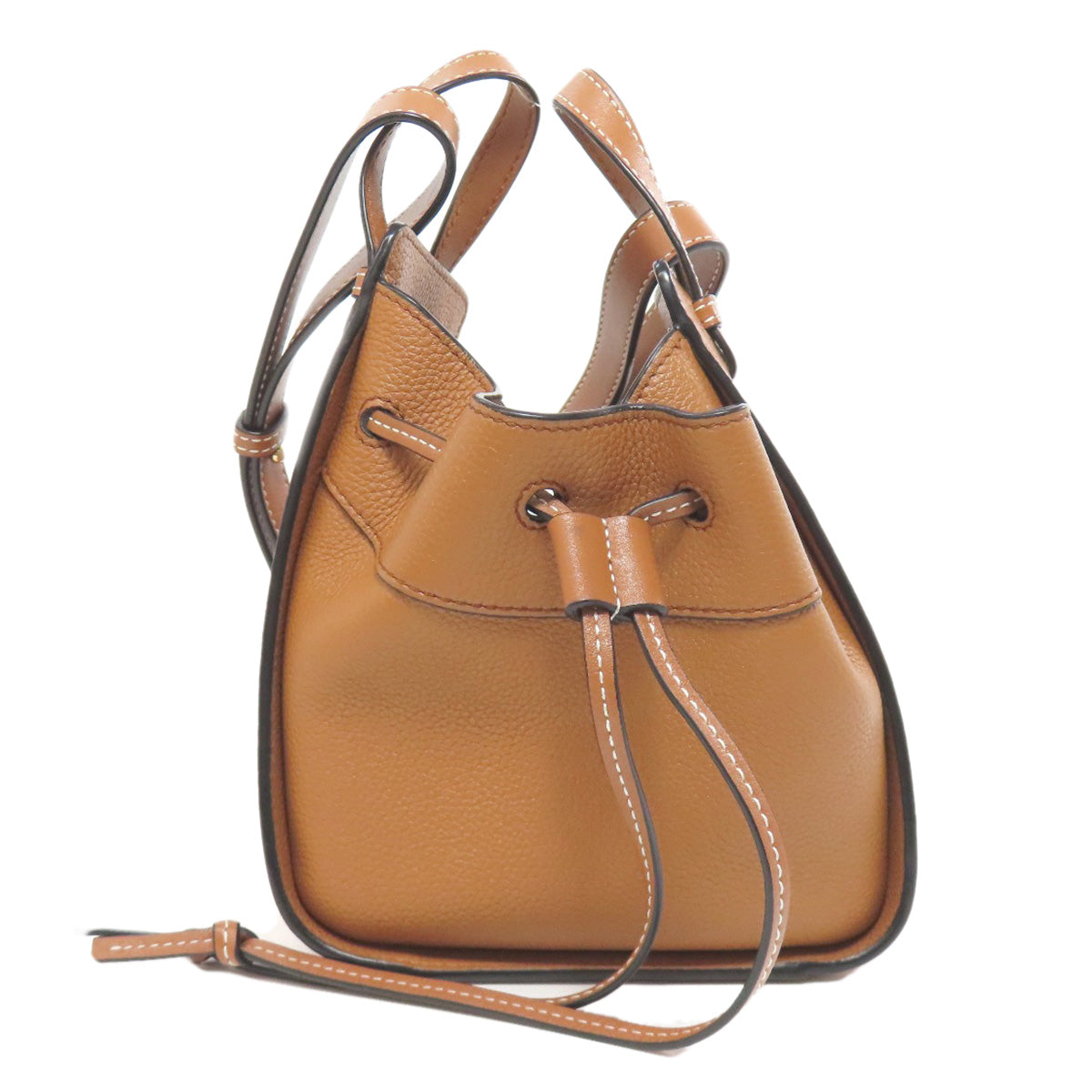 LOEWE ロエベ ハンモック ミニ 2WAY ハンドバッグ カーフ レディース 中古