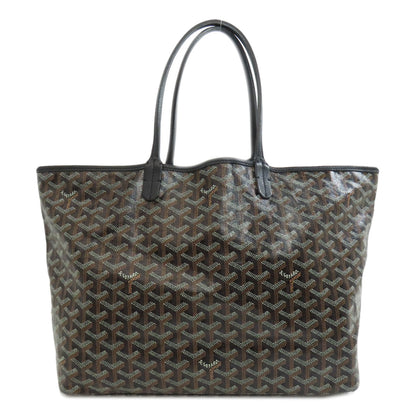GOYARD ゴヤール サンルイPM ヘリンボーン柄 トートバッグ コーティングキャンバス レディース 中古
