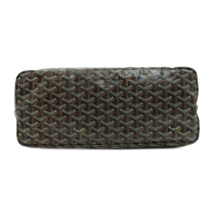 GOYARD ゴヤール サンルイPM ヘリンボーン柄 トートバッグ コーティングキャンバス レディース 中古