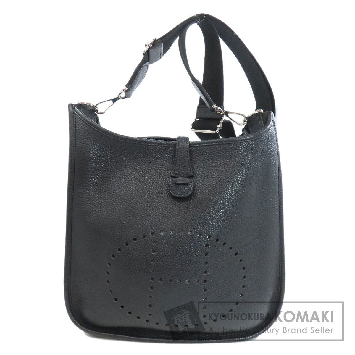 HERMES エルメス エブリン3 PM シルバー金具 ショルダーバッグ トリヨン レディース 中古