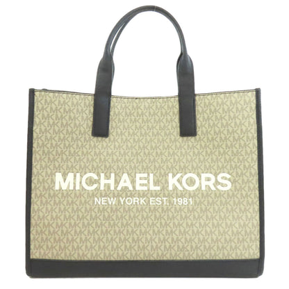 Michael Kors マイケルコース MKシグネチャー トートバッグ PVC レディース 中古