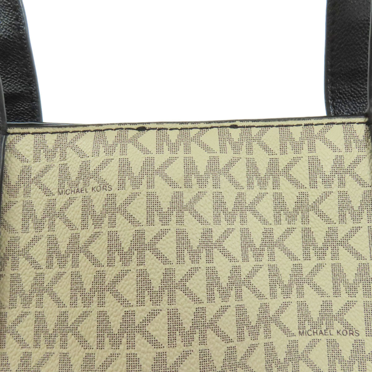 Michael Kors マイケルコース MKシグネチャー トートバッグ PVC レディース 中古