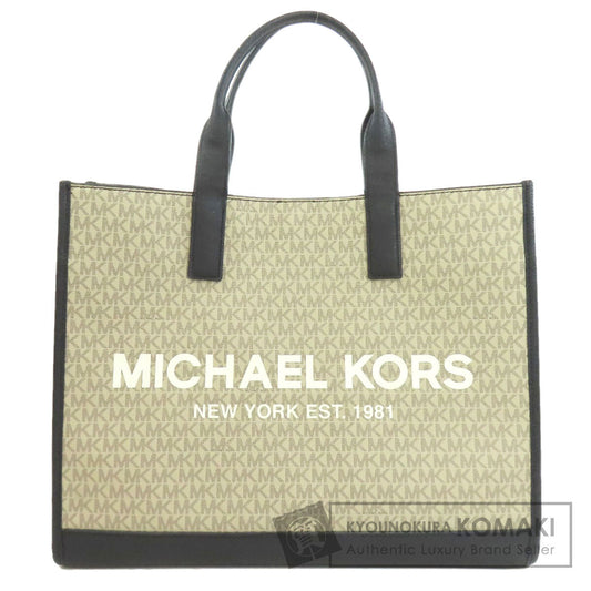 Michael Kors マイケルコース MKシグネチャー トートバッグ PVC レディース 中古