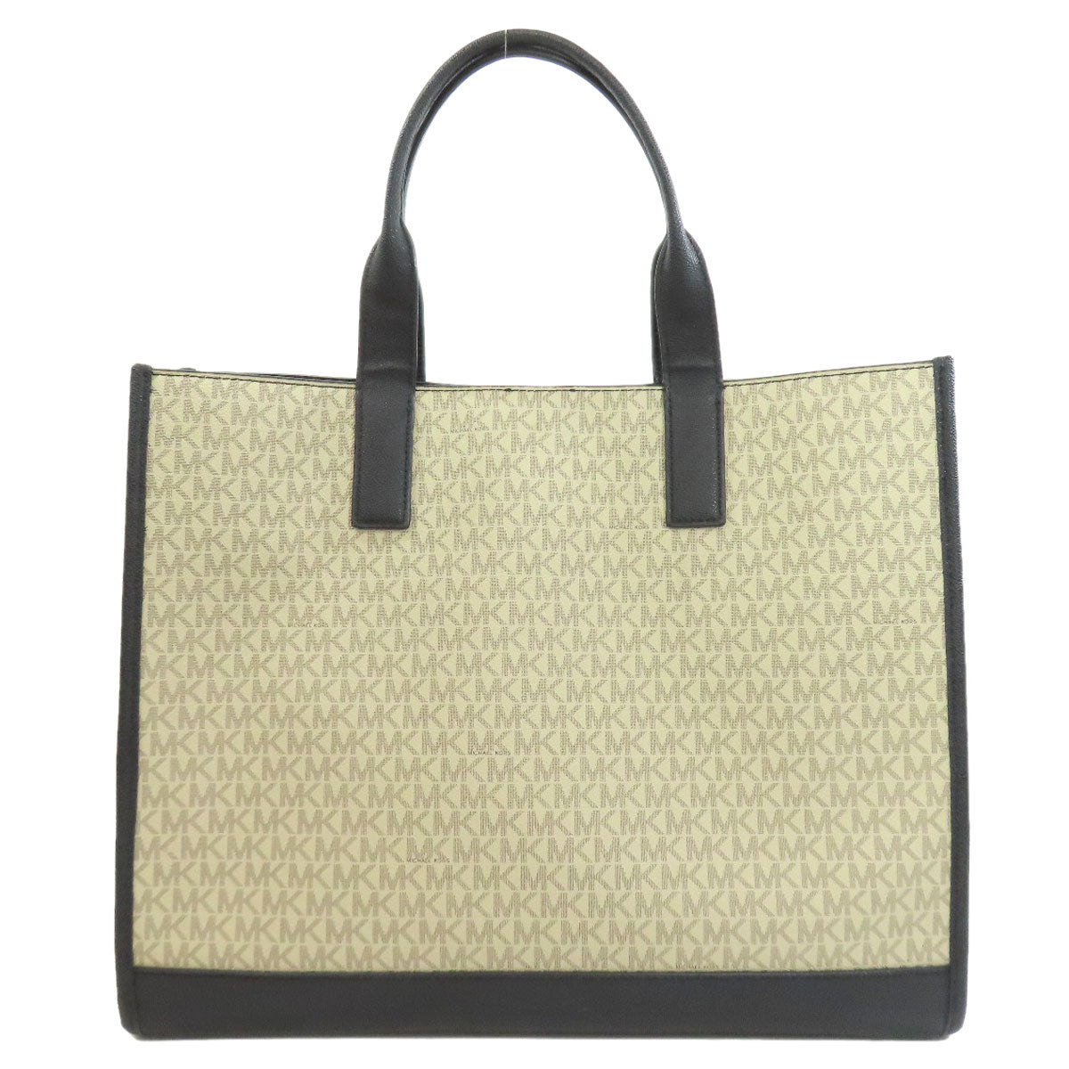 Michael Kors マイケルコース MKシグネチャー トートバッグ PVC レディース 中古