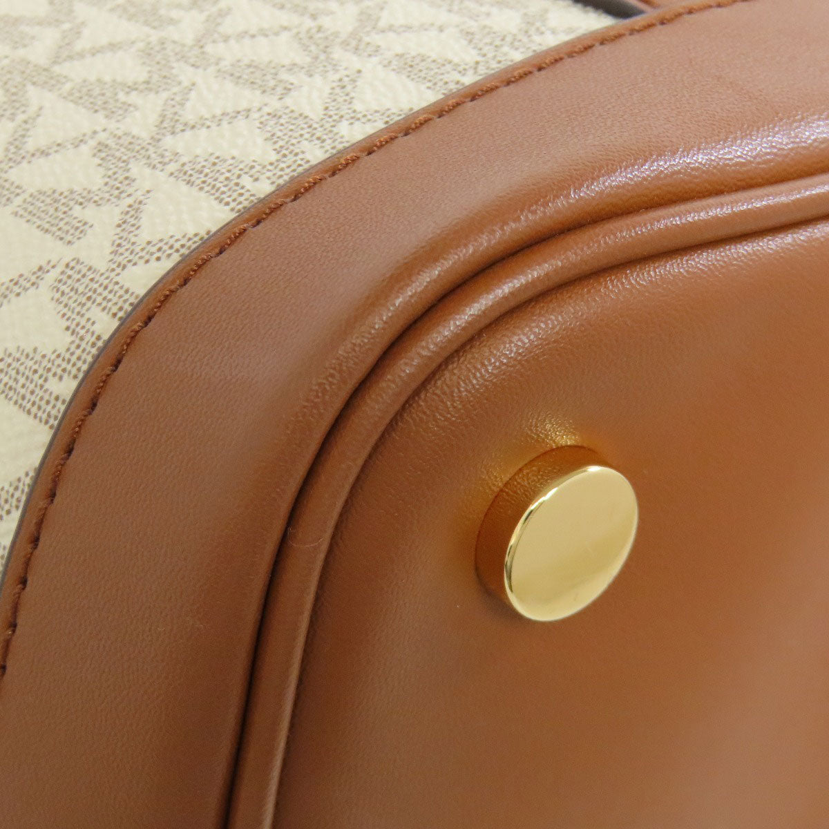 Michael Kors マイケルコース MKシグネチャー 2WAY トートバッグ PVC レディース 中古