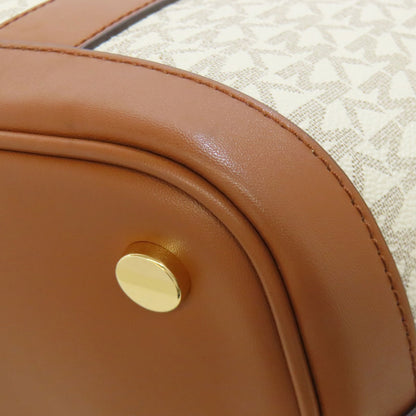 Michael Kors マイケルコース MKシグネチャー 2WAY トートバッグ PVC レディース 中古