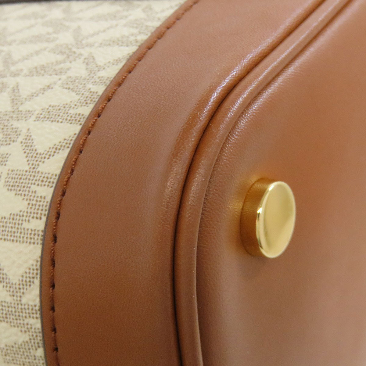 Michael Kors マイケルコース MKシグネチャー 2WAY トートバッグ PVC レディース 中古