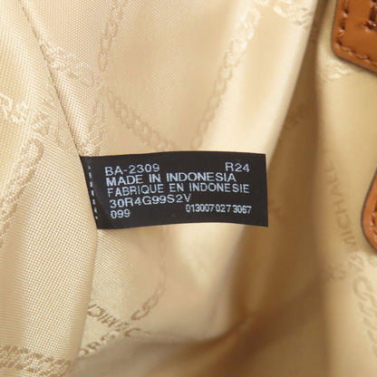 Michael Kors マイケルコース MKシグネチャー 2WAY トートバッグ PVC レディース 中古