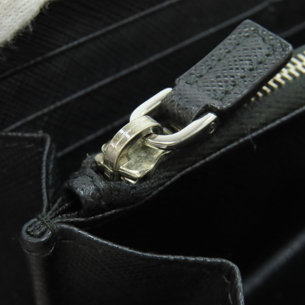 PRADA プラダ ロゴ 長財布（小銭入れあり） サフィアーノ レディース 中古
