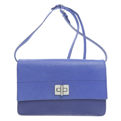 PRADA プラダ ショルダーウォレット 長財布（小銭入れあり） サフィアーノ レディース 中古