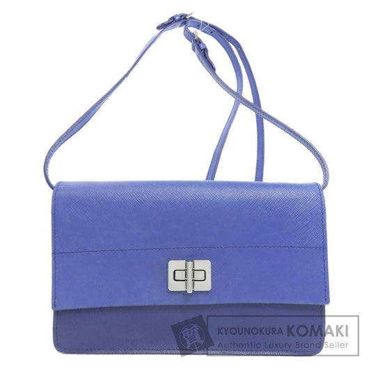 PRADA プラダ ショルダーウォレット 長財布（小銭入れあり） サフィアーノ レディース 中古