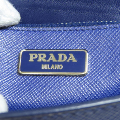 PRADA プラダ ショルダーウォレット 長財布（小銭入れあり） サフィアーノ レディース 中古