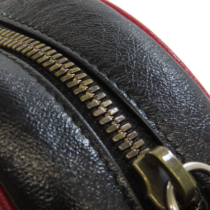 GUCCI グッチ 550154 ラウンドチェーンショルダー ショルダーバッグ レザー レディース 中古
