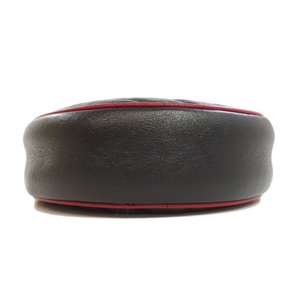 GUCCI グッチ 550154 ラウンドチェーンショルダー ショルダーバッグ レザー レディース 中古