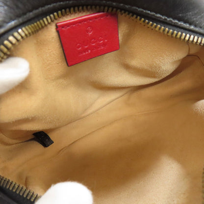 GUCCI グッチ 550154 ラウンドチェーンショルダー ショルダーバッグ レザー レディース 中古
