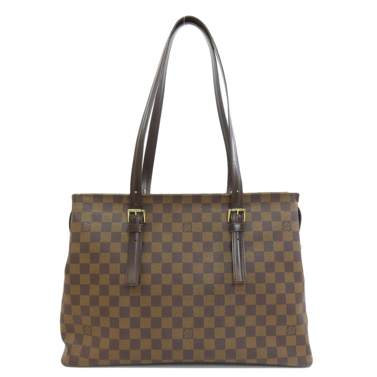 LOUIS VUITTON ルイヴィトン N51119 チェルシー トートバッグ ダミエキャンバス レディース 中古
