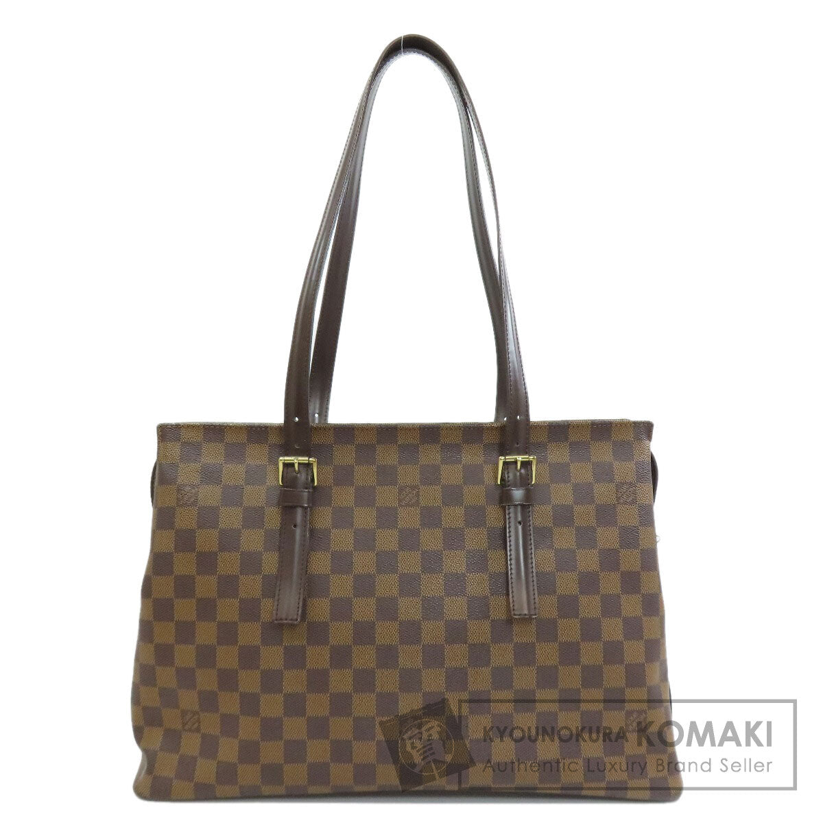 LOUIS VUITTON ルイヴィトン N51119 チェルシー トートバッグ ダミエキャンバス レディース 中古