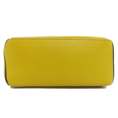 LOEWE ロエベ パズルバッグ ミニ 2WAY ハンドバッグ カーフ レディース 中古