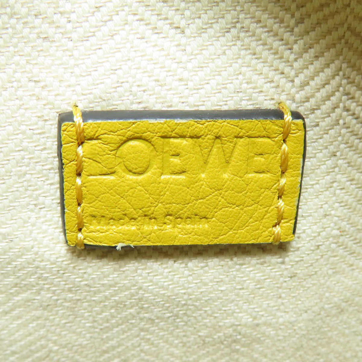 LOEWE ロエベ パズルバッグ ミニ 2WAY ハンドバッグ カーフ レディース 中古