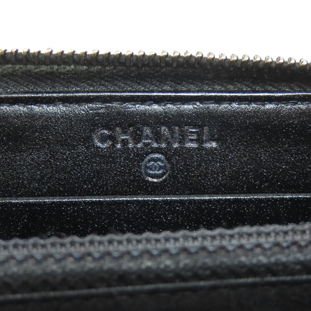 CHANEL シャネル マトラッセ ゴールド金具 長財布（小銭入れあり） グレインド カーフスキン レディース 中古