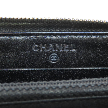 CHANEL シャネル マトラッセ ゴールド金具 長財布（小銭入れあり） グレインド カーフスキン レディース 中古
