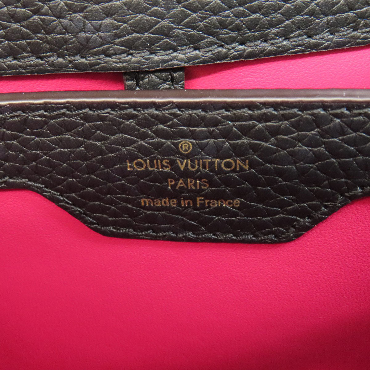 LOUIS VUITTON ルイヴィトン M94755 カプシーヌBB ハンドバッグ カーフ レディース 中古