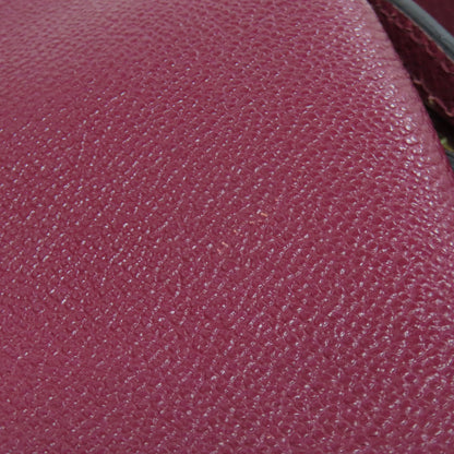 BURBERRY バーバリー ロゴ ショルダーバッグ レザー レディース 中古