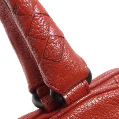 BOTTEGA VENETA ボッテガヴェネタ ロゴ ハンドバッグ レザー レディース 中古
