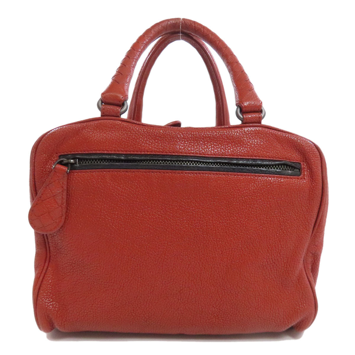 BOTTEGA VENETA ボッテガヴェネタ ロゴ ハンドバッグ レザー レディース 中古