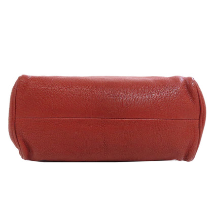 BOTTEGA VENETA ボッテガヴェネタ ロゴ ハンドバッグ レザー レディース 中古