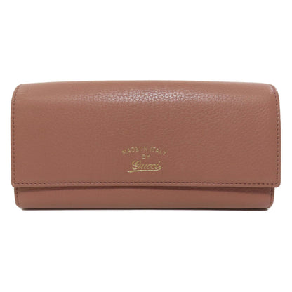 GUCCI グッチ 376186 スウィング 長財布（小銭入れあり） レザー レディース 中古