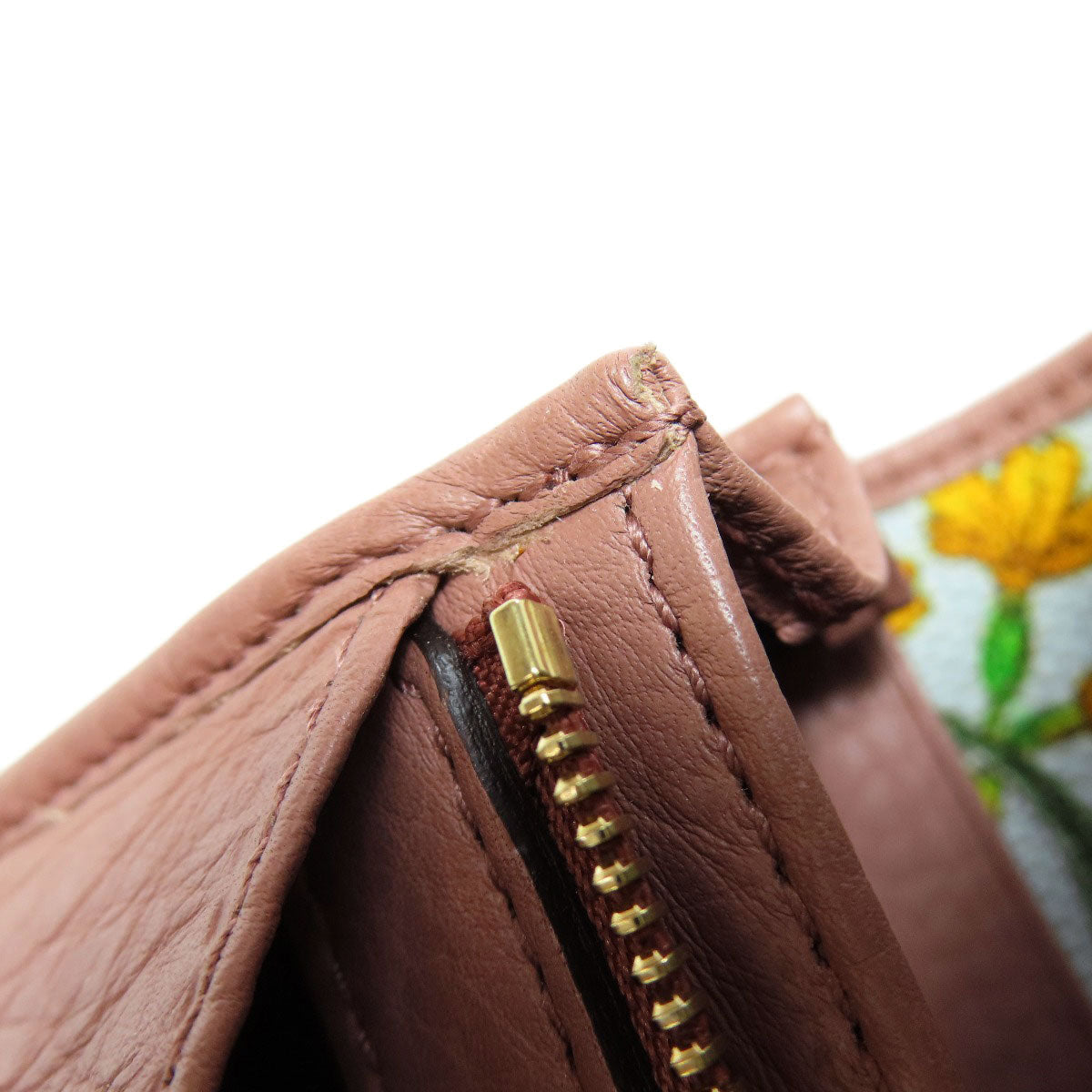 GUCCI グッチ 376186 スウィング 長財布（小銭入れあり） レザー レディース 中古