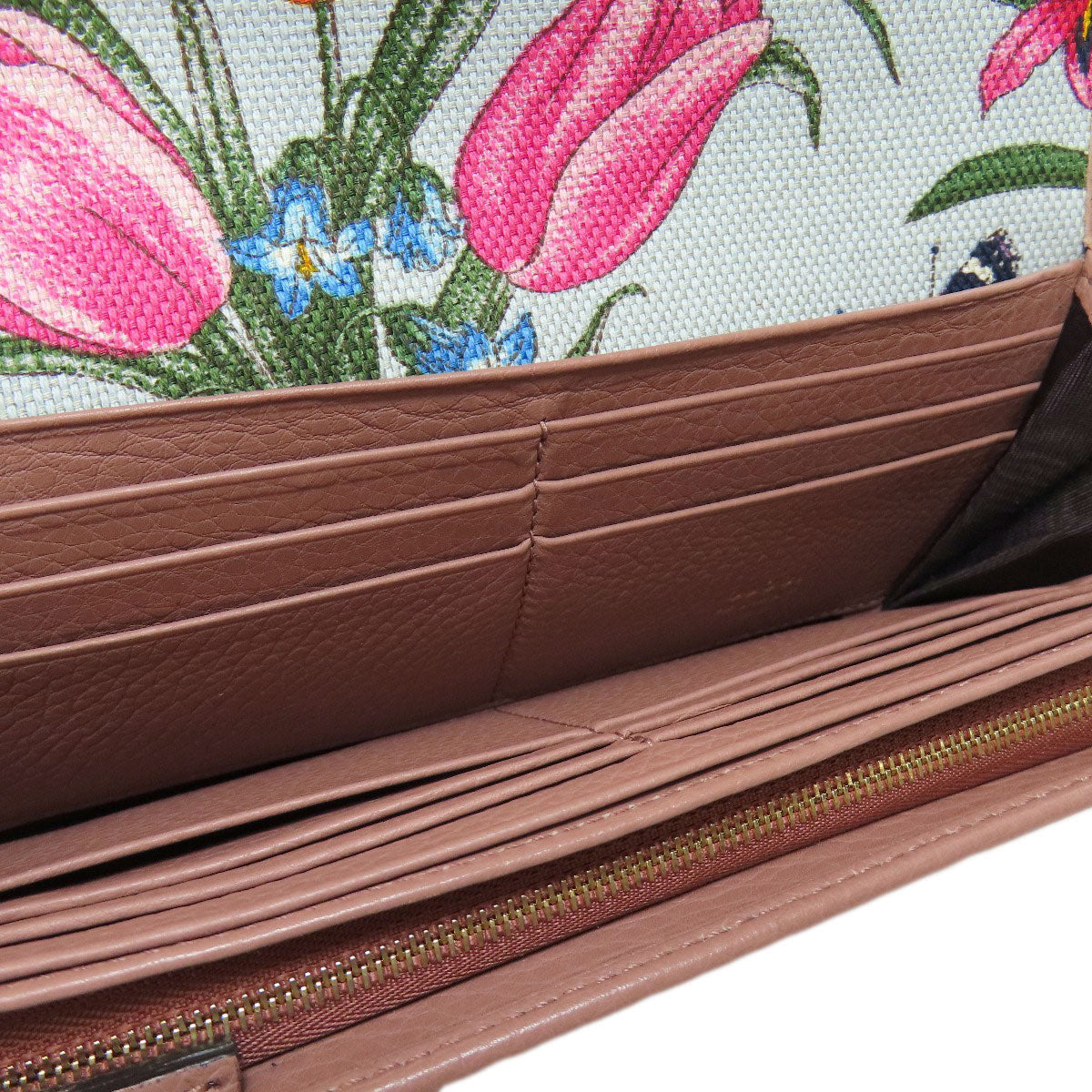 GUCCI グッチ 376186 スウィング 長財布（小銭入れあり） レザー レディース 中古