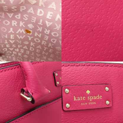 kate spade ケイトスペード 2WAY ハンドバッグ レザー レディース 中古
