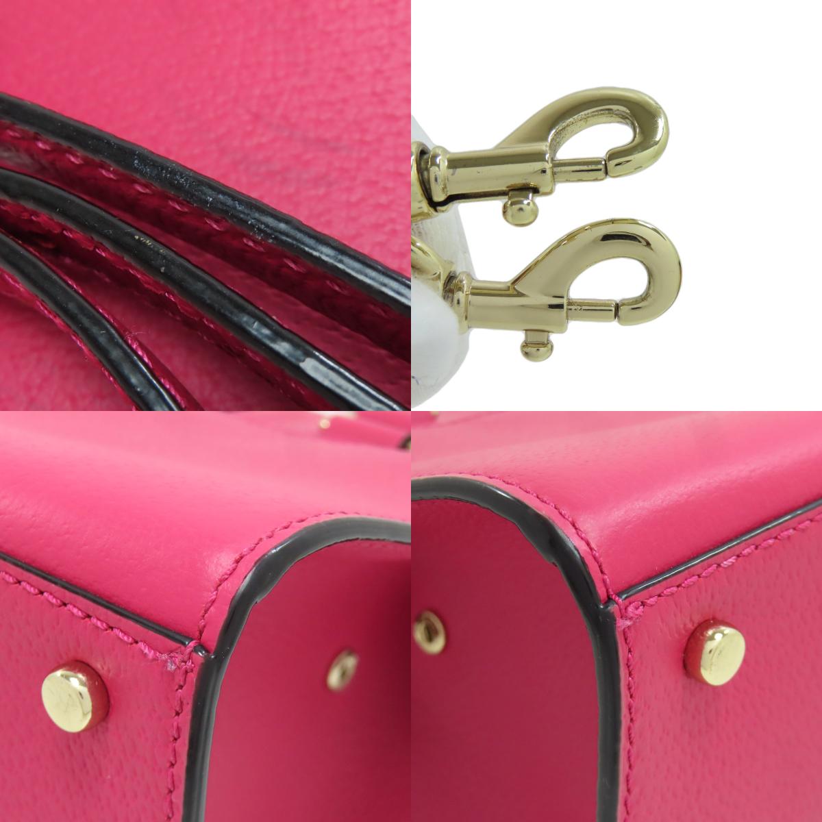kate spade ケイトスペード 2WAY ハンドバッグ レザー レディース 中古