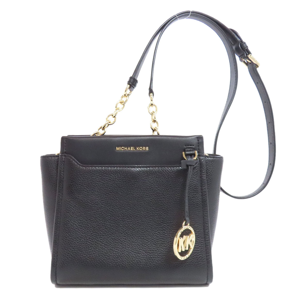 Michael Kors マイケルコース ロゴ ショルダーバッグ レザー レディース 中古