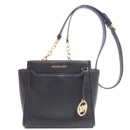 Michael Kors マイケルコース ロゴ ショルダーバッグ レザー レディース 中古