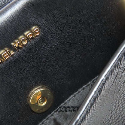 Michael Kors マイケルコース ロゴ ショルダーバッグ レザー レディース 中古