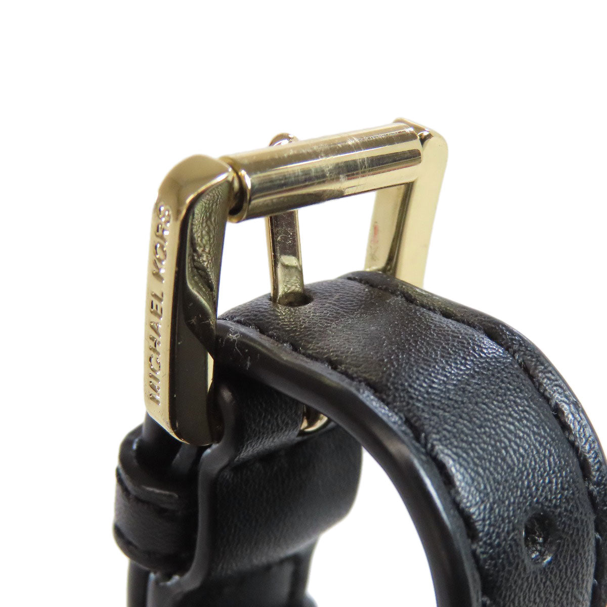 Michael Kors マイケルコース ロゴ ショルダーバッグ レザー レディース 中古