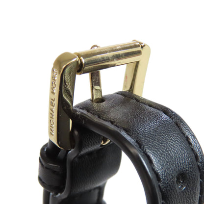 Michael Kors マイケルコース ロゴ ショルダーバッグ レザー レディース 中古