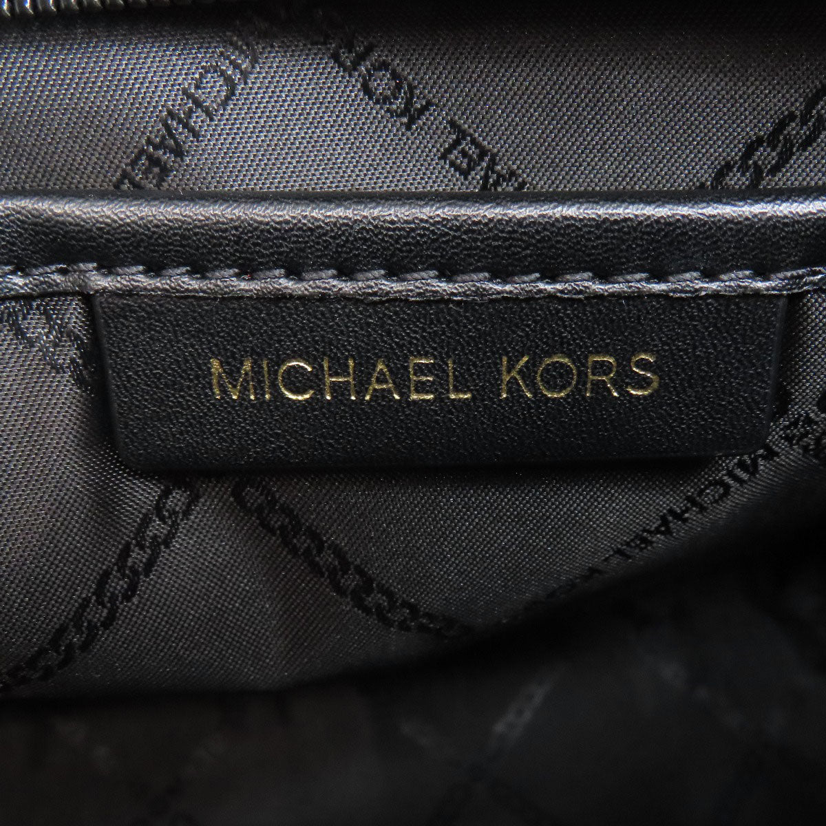 Michael Kors マイケルコース ロゴ ショルダーバッグ レザー レディース 中古