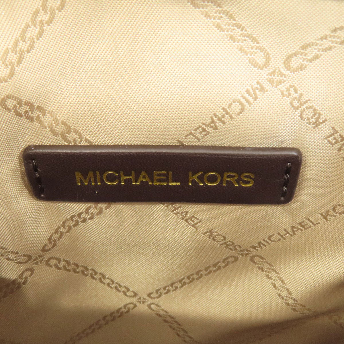 Michael Kors マイケルコース GIGI 2WAY ハンドバッグ キャンバス レディース 中古